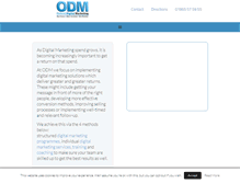 Tablet Screenshot of oxforddigitalmarketing.co.uk